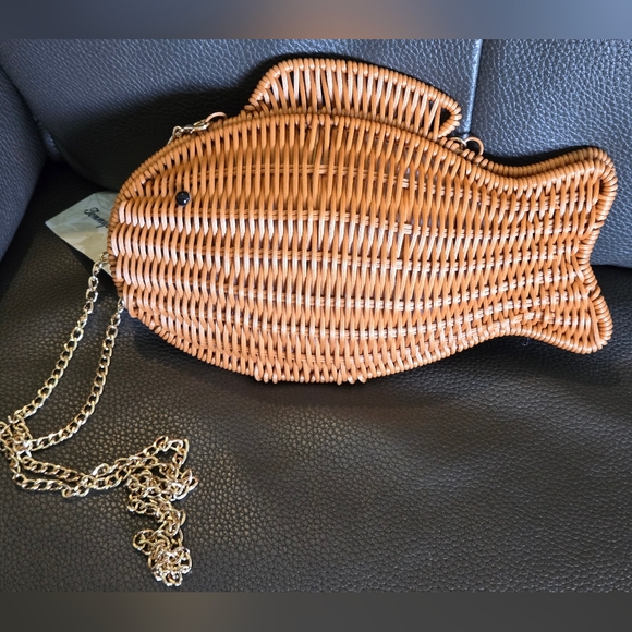 Tommy Bahama | Fish Woven Bag 🌴 - Picture 3 of 13